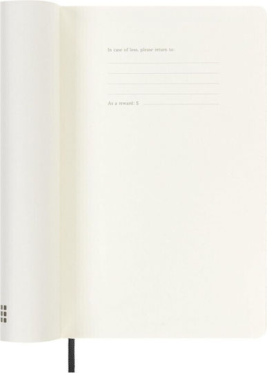 Moleskine Classic Planner 2026 2027 Weekly Notes 18 Month Black Large 13x21 Soft Cover 8056999279820