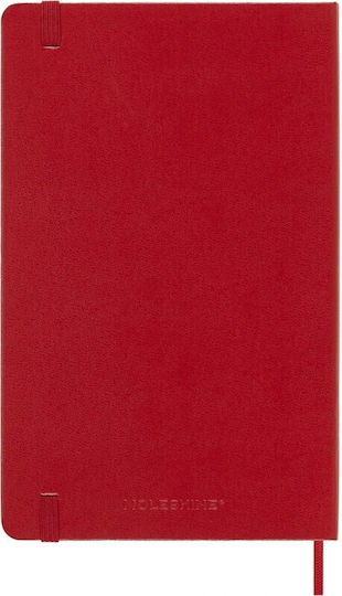 Moleskine Classic Planner 2026 2027 Weekly Notes 18 Month Red Large 13x21 Hard Cover 8056999279806