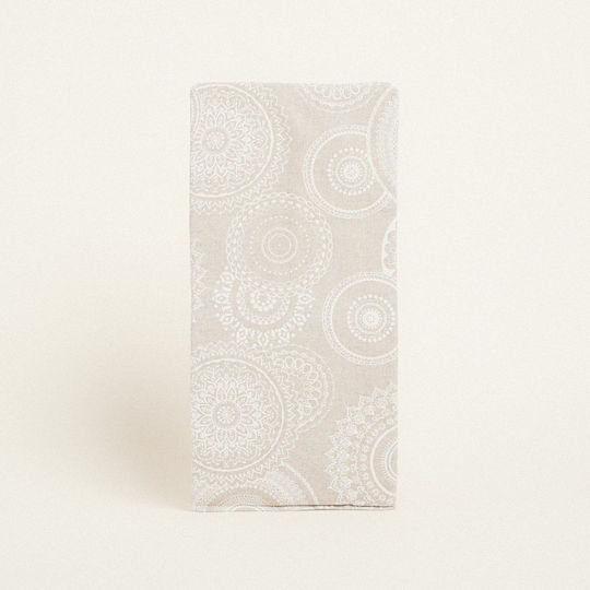 Beauty Home Fabric Easter Candle Case White