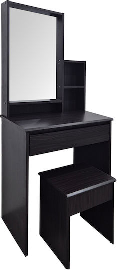 Pakketo Wanddekoration Silhouette Renka Pakooworld Schwarz aus Metall 30x1,5x30cm 3Stücke
