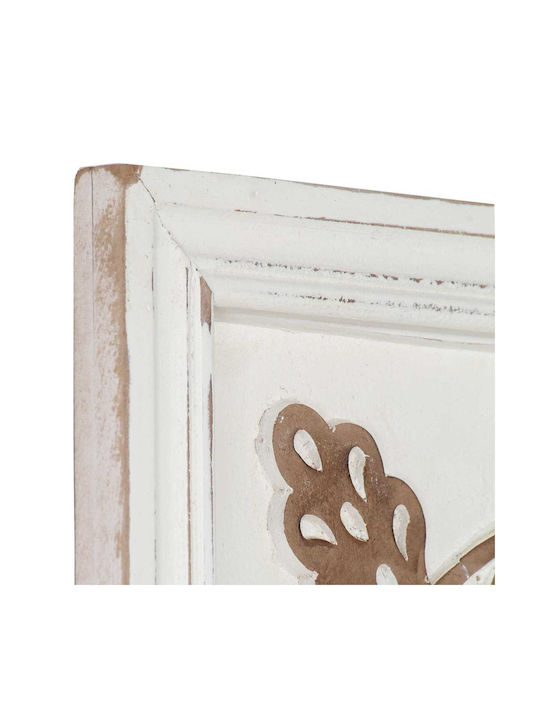 vidaXL Διακοσμητικό Τοίχου Καφέ από Ξύλο 40x1.5x40cm 2τμχ
