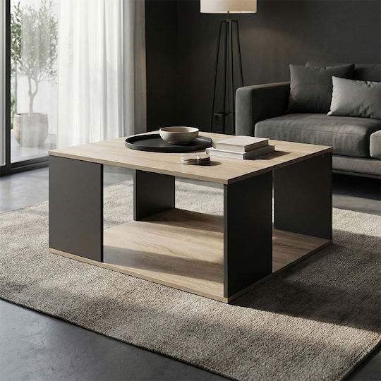 Pakketo Decorative Silhouette Kenfio Pakooworld Black Metallic 60x1.5x40cm