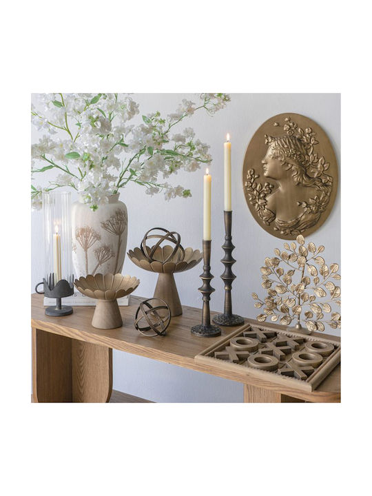 Artekko Wall Decor Solis Gold Made of Metallic 55x4.2x40cm