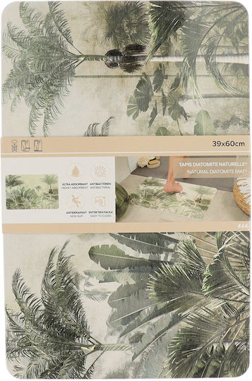 Rutschfest Badematte Rechteckig T-d Escape 7800776 Grün 39x60cm