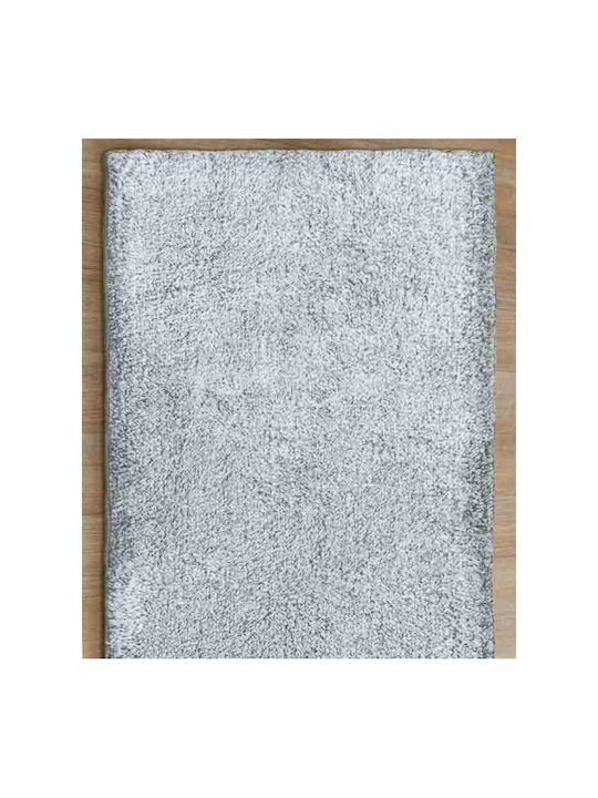 Palamaiki Πατάκι Μπάνιου Ξύλινο Bampa Silver 50x80εκ.