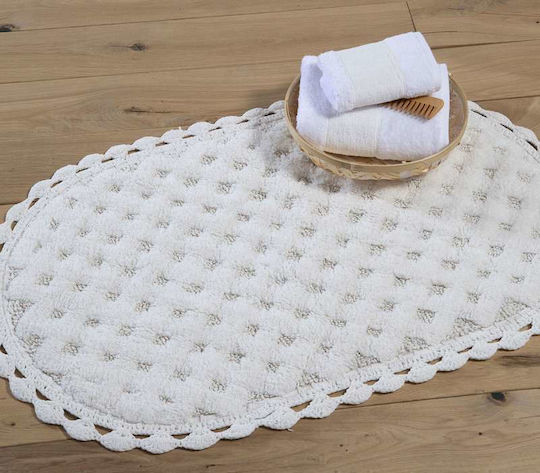 Nef-Nef Homeware Cotton Bath Mat Touch 034261 Dusty Aqua 55x85cm Nef-Nef Homeware Cotton Bath Mat Touch 034261 Dusty Aqua 55x85cm