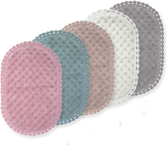 Nef-Nef Homeware Πατάκι Μπάνιου Βαμβακερό Touch 034261 Dusty Aqua 55x85εκ.