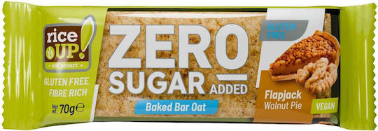 RiceUp Μπάρα Flapjack / Ξηρών Καρπών με Καρύδα Χωρίς Προσθήκη Ζάχαρης 70gr