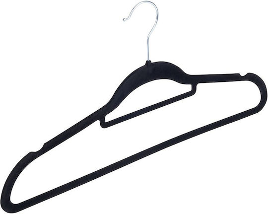 Excellent Houseware Clothes Hanger Black 10pcs