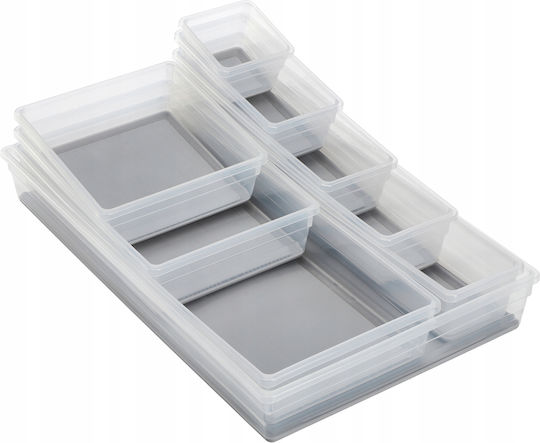Kis Sistemo 6 Kunststoff Aufbewahrungsbox Transparent 15x15x5cm 1Stück