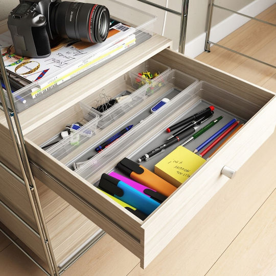 Kis Sistemo 7 Пластмаса Кутия за съхранение Прозрачен 22.5x15.5x5см 1бр