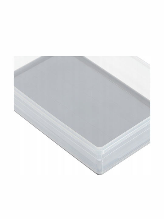 Kis Sistemo 7 Plastic Storage Box Transparent 22.5x15.5x5cm