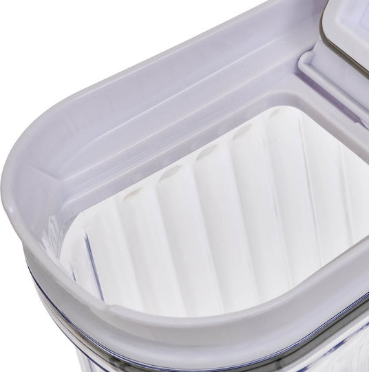 Atmosphera Plastic Storage Box with Lid Transparent 26.2x20.5x10cm