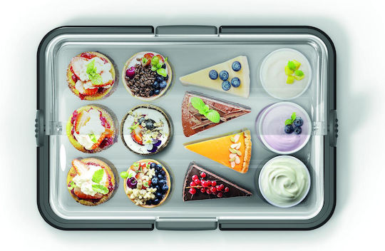 Max Home Max Home Kunststoff Aufbewahrungsbox mit Deckel Schwarz