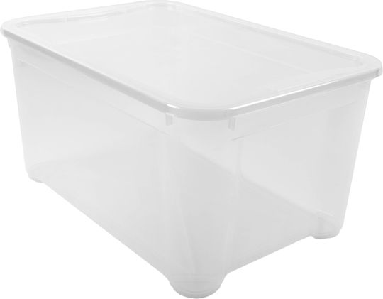 Прозрачна кутия T L 47л 39x55.5x28.5см с капак