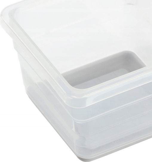 Kis Sistemo 1 Plastic Cutie de Depozitare Transparent 7.5x7.5x5cm 1buc