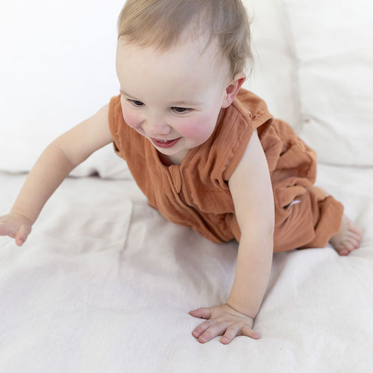 Bemini Summer Sleeping Bag with Feet Magic 0.5 Tog Orange