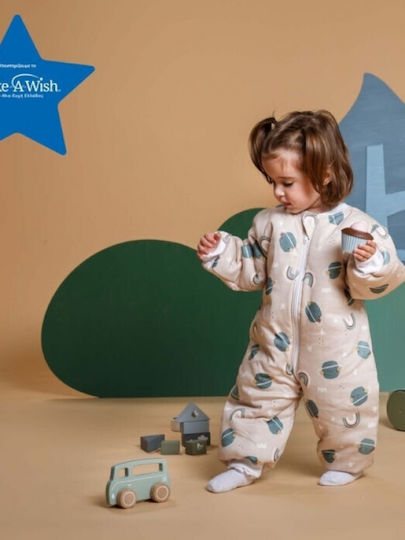 Tender Winter Schlafsack mit Füßen Classic 2.5 Tog Wish Planets