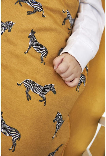 Meyco Winter Sleeping Bag Zebra 2.5 Tog Honey Gold