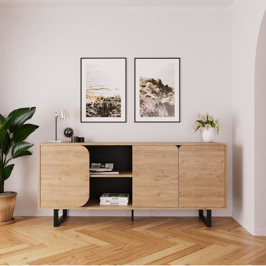 Consolă Din Lemn Maro L180xL40xÎ80cm