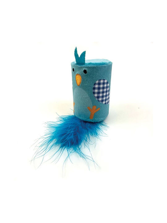 Happypet Katzenspielzeug Tabby Patch Blauvogel Rassel & Roll