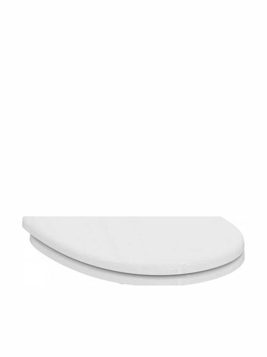 Ideal Standard Oceane Καπάκι Λεκάνης Soft Close από Βακελίτη 41.5x35cm Λευκό