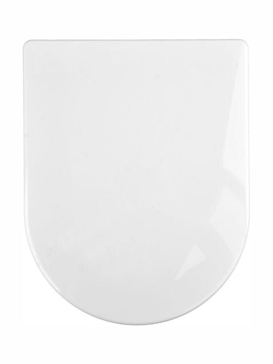 Toya Toilettenbrille Kunststoff Weiß
