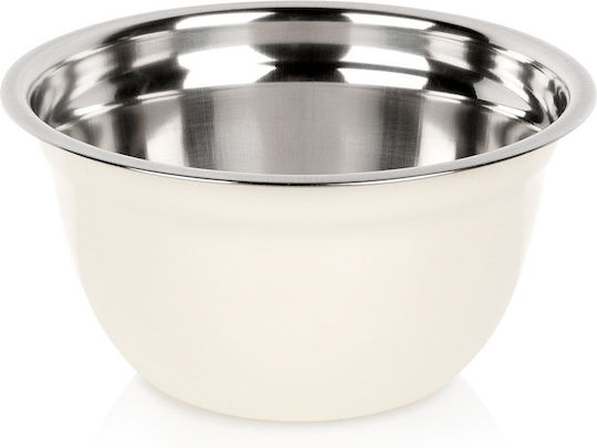 Excellent Houseware Μπωλ Σερβιρίσματος Inox Στρογγυλό Ασημί