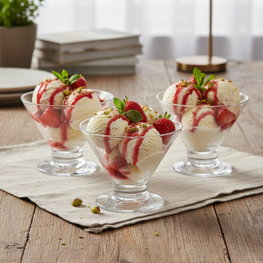 Homestyle Eisschüssel Rund 3Stück