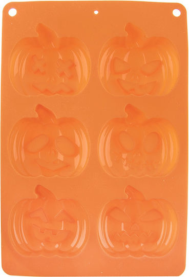 Orion Silicone Cupcake/Muffin Baking Mold, 6 Cups, 27x18x3 cm