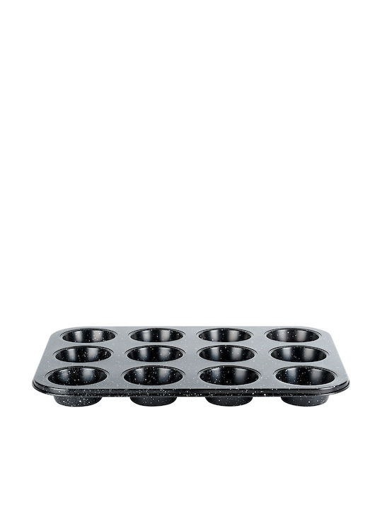 Orion Φόρμα Ζαχαροπλαστικής για Cupcakes/Muffins 12 Θέσεων 35x26.5x3εκ.