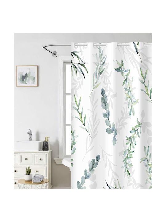 Nima Cedar Shower Curtain Fabric 180x200cm Cedar