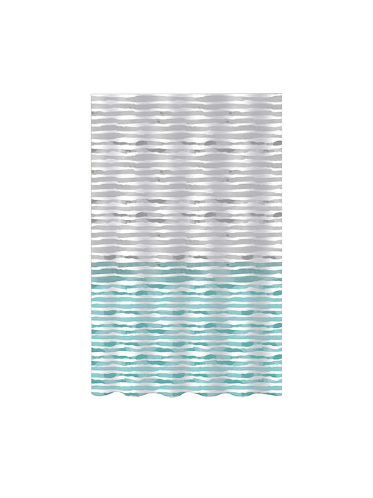 Dimitracas Rainbow Shower Curtain Fabric 180x200cm Palladio