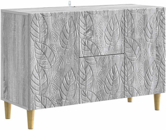 Cabinet De Birou Din Lemn Gri 89x34.5x60cm