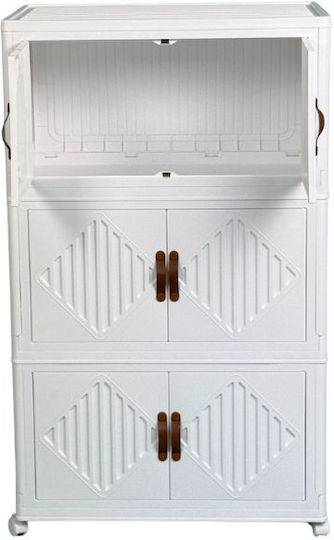 Kleiderschrank Büro Ice White 70x41x115cm
