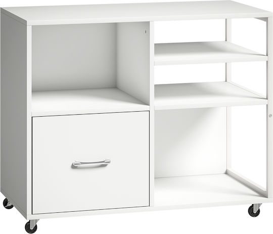 Office Storage Drawers & Cabinets HomCom 80x40x65.5cm