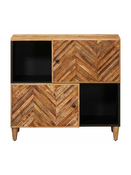 Comodă Dormitor din Lemn Maro 80x33.5x75cm