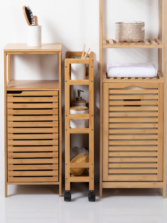 5Five Wooden Kitchen Rack 3 Tiers Brown 36x15x74.5cm
