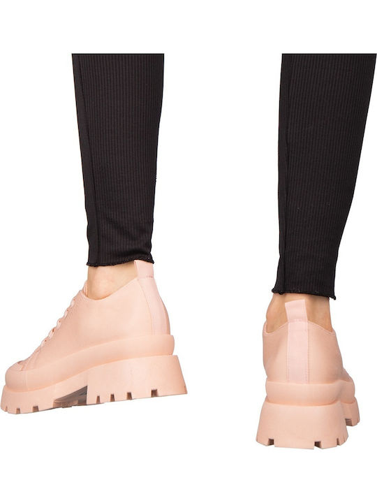 Damen Oxfords in Rosa Farbe