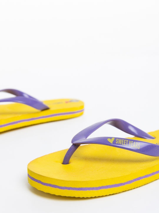 Flip-Flopi Pentru Copii Galbene
