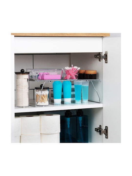 Storage Solutions Półka Na Blat Kuchenny Metalowa Na Nóżkach 37 X 21 X 13,5 Cm