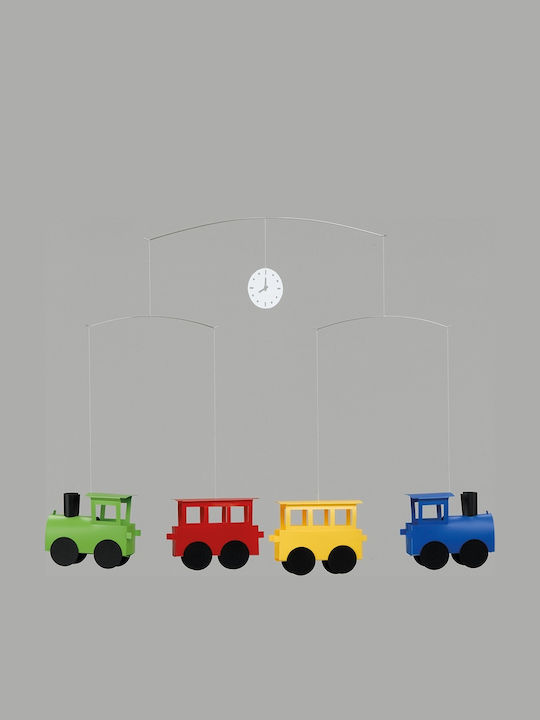 Flensted Mobiles Kids Room Decorative Mobile Trains
