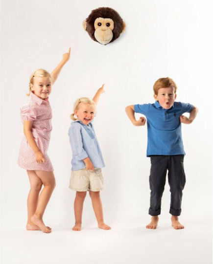 Wild & Soft Kids Wall Decor Animal Head Animals 26x30x26cm