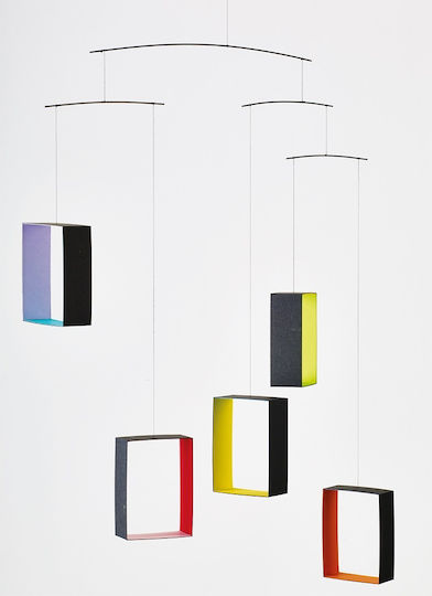Flensted Mobiles Παιδικό Διακοσμητικό Μόμπιλε Δωματίου Παράθυρα Προοπτική 60x45cm
