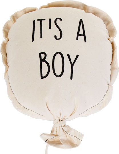 Childhome Kids Wall Decor Balloon Beige made of Fabric Balloon Boy 26x8x26εκ.