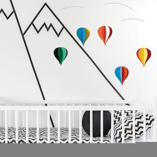Flensted Mobiles Kinder Dekoratives Zimmermobil Αεροστατα 53x62cm