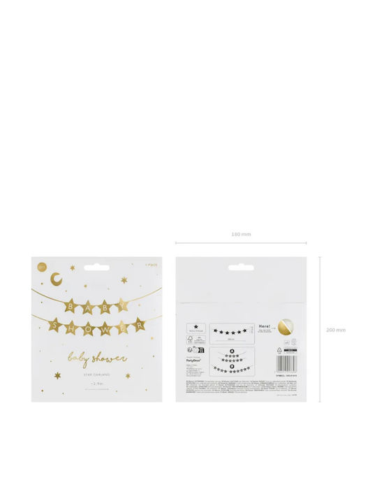 PartyDeco Ghirlandă Decorativă Pentru Copii 290x16.5cm