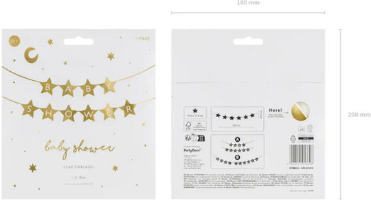 PartyDeco Kids Wall Decor Decorative Garland 290x16.5cm