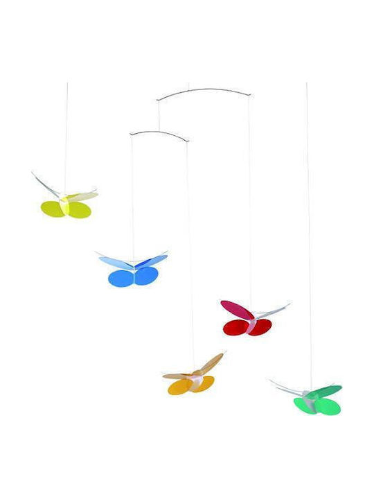 Flensted Mobiles Kinder Dekoratives Zimmermobil Tiere Schmetterlinge 45x68cm