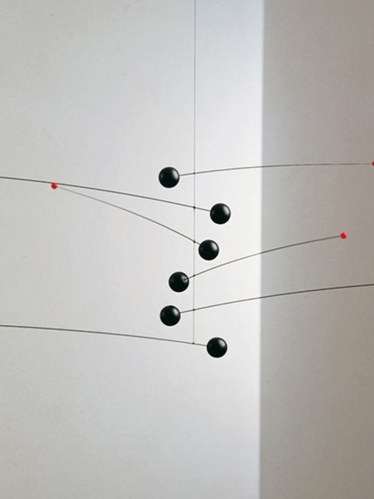 Flensted Mobiles Kids Decorative Hanging Black made of Wood Mobile 35εκ.